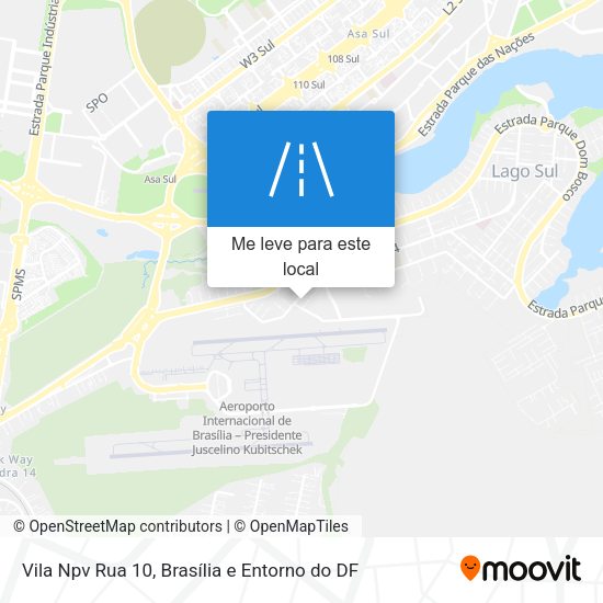 Vila Npv Rua 10 mapa