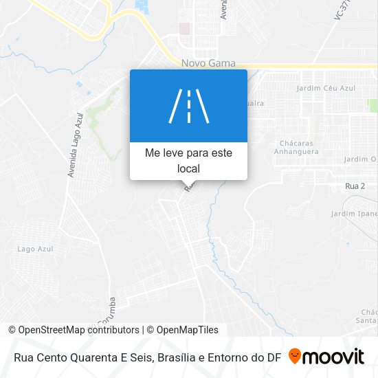 Rua Cento Quarenta E Seis mapa