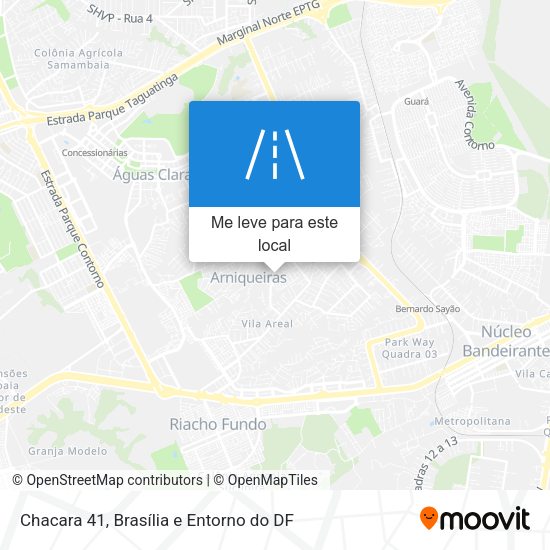 Chacara 41 mapa