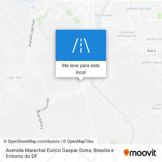 Avenida Marechal Eurico Gaspar Dutra mapa
