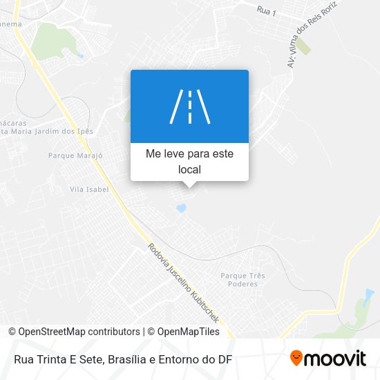 Rua Trinta E Sete mapa