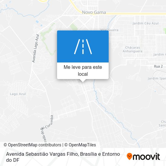 Avenida Sebastião Vargas Filho mapa