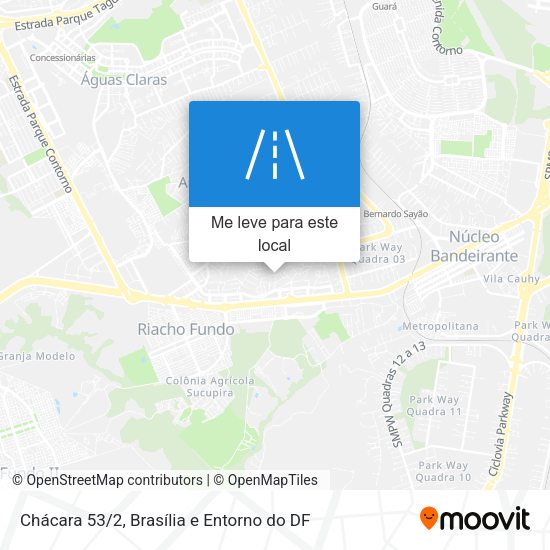 Chácara 53/2 mapa