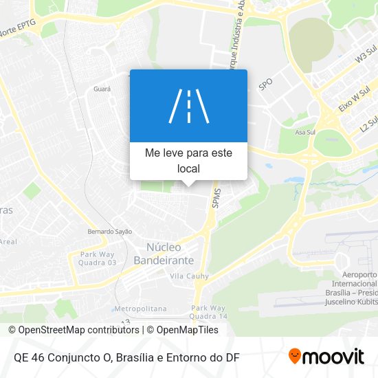 QE 46 Conjuncto O mapa
