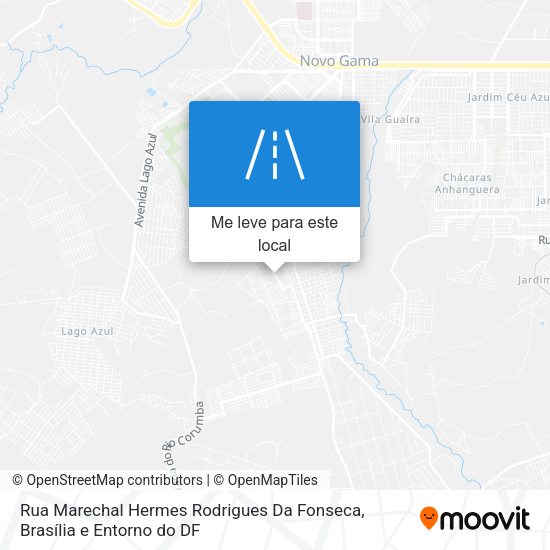 Rua Marechal Hermes Rodrigues Da Fonseca mapa