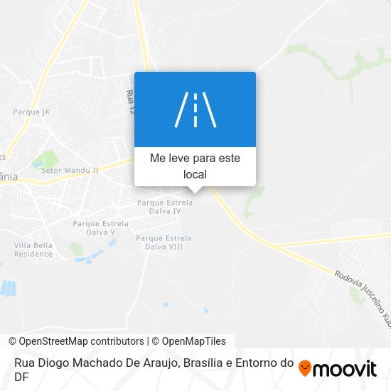 Rua Diogo Machado De Araujo mapa