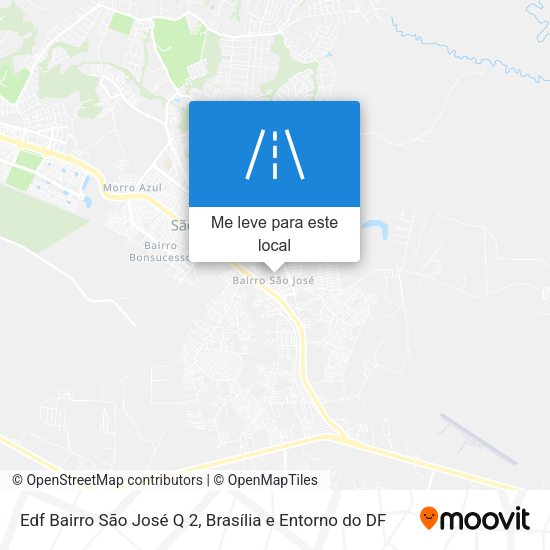 Edf Bairro São José Q 2 mapa