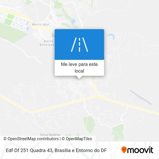 Edf Df 251 Quadra 43 mapa