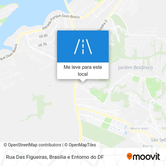 Rua Das Figueiras mapa