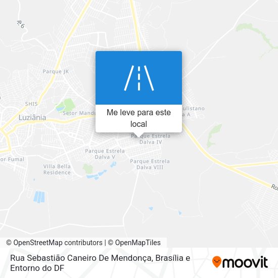 Rua Sebastião Caneiro De Mendonça mapa