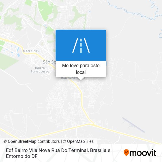 Edf Bairro Vila Nova Rua Do Terminal mapa