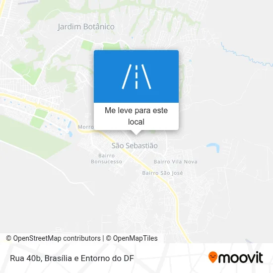 Rua 40b mapa