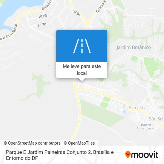 Parque E Jardim Paineiras Conjunto 2 mapa