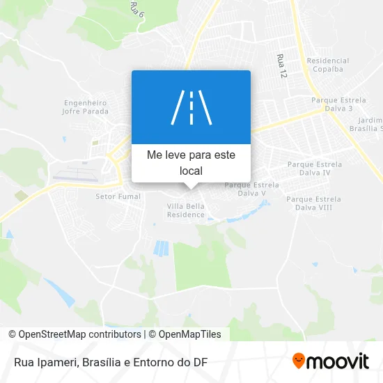Rua Ipameri mapa