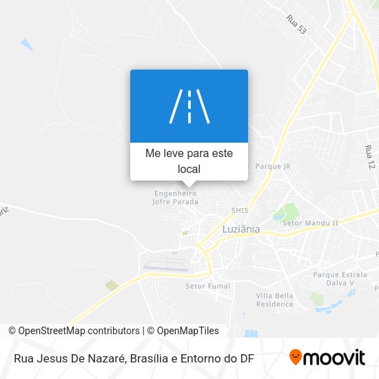 Rua Jesus De Nazaré mapa
