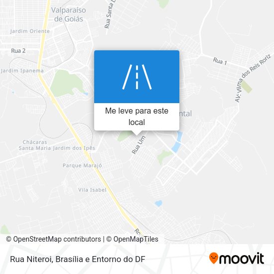 Rua Niteroi mapa