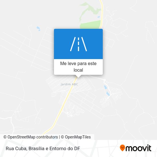 Rua Cuba mapa
