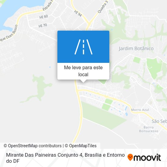 Mirante Das Paineiras Conjunto 4 mapa