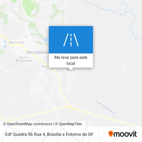 Edf Quadra 56 Rua 4 mapa