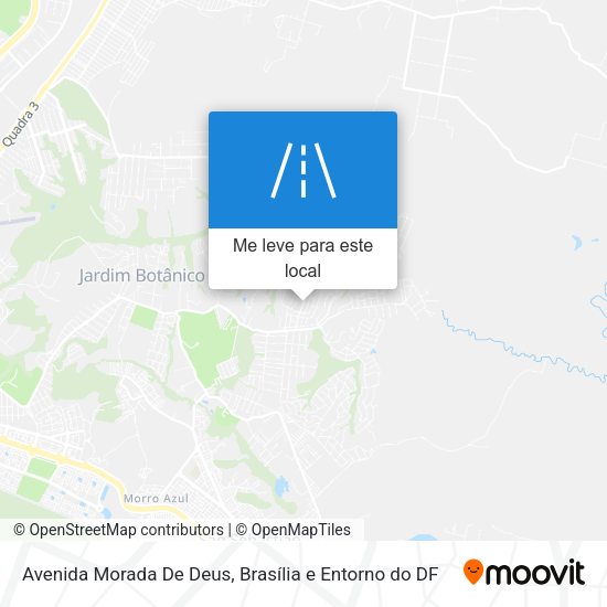 Avenida Morada De Deus mapa
