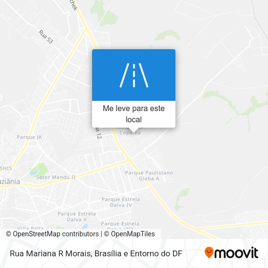 Rua Mariana R Morais mapa