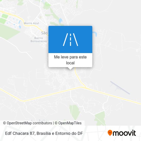 Edf Chacara 87 mapa
