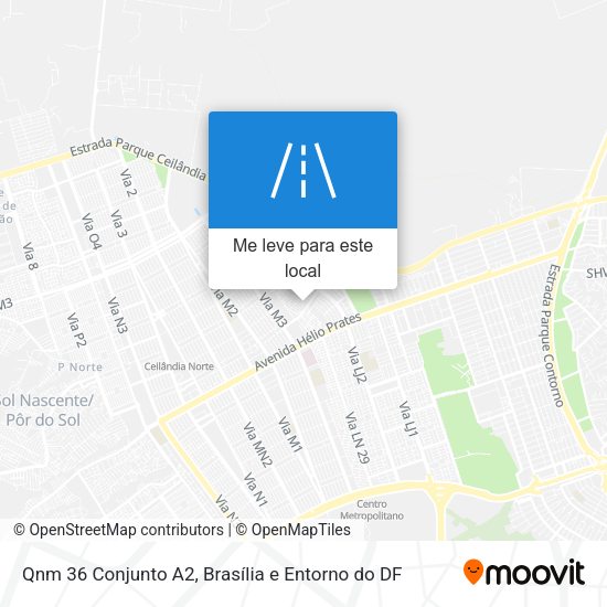 Qnm 36 Conjunto A2 mapa