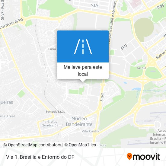Via 1 mapa