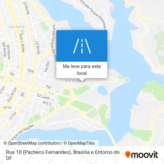 Rua 10 (Pacheco Fernandes) mapa