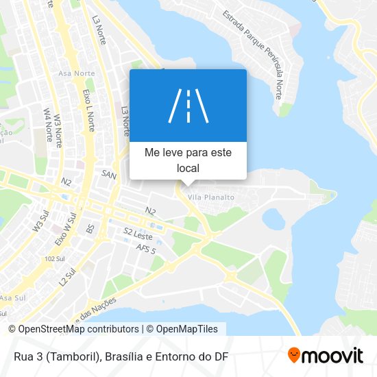 Rua 3 (Tamboril) mapa