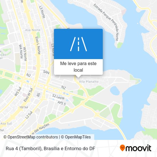 Rua 4 (Tamboril) mapa