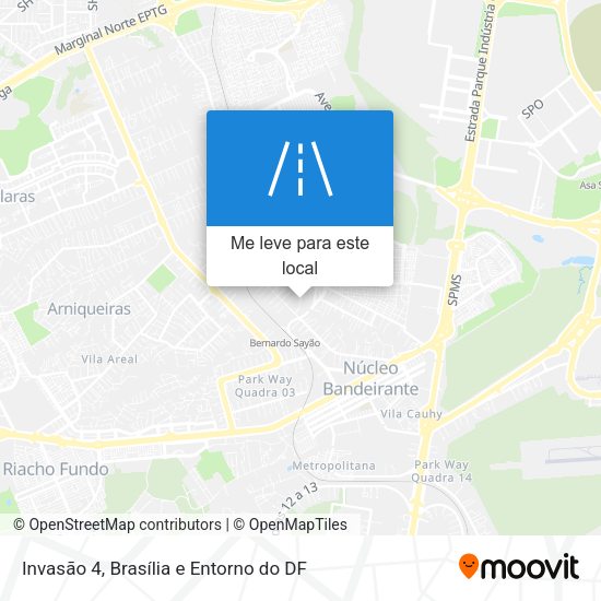 Invasão 4 mapa