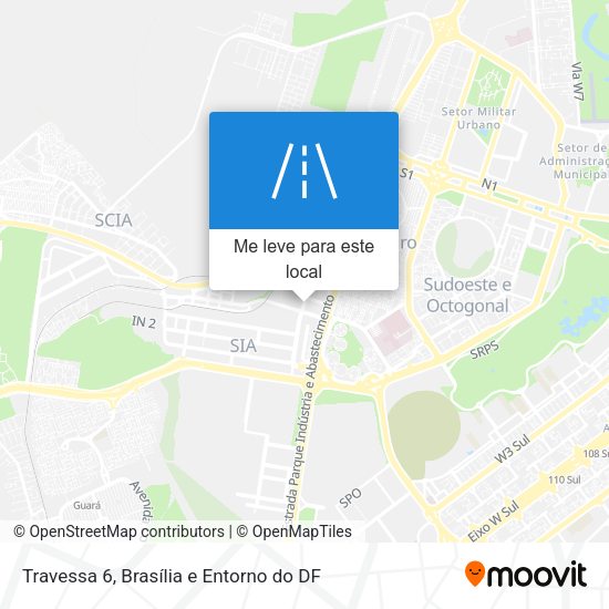 Travessa 6 mapa