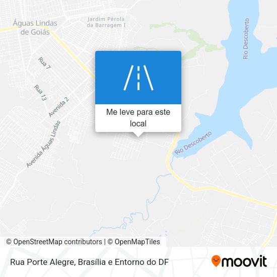 Rua Porte Alegre mapa