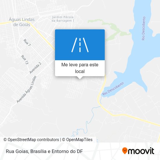 Rua Goias mapa