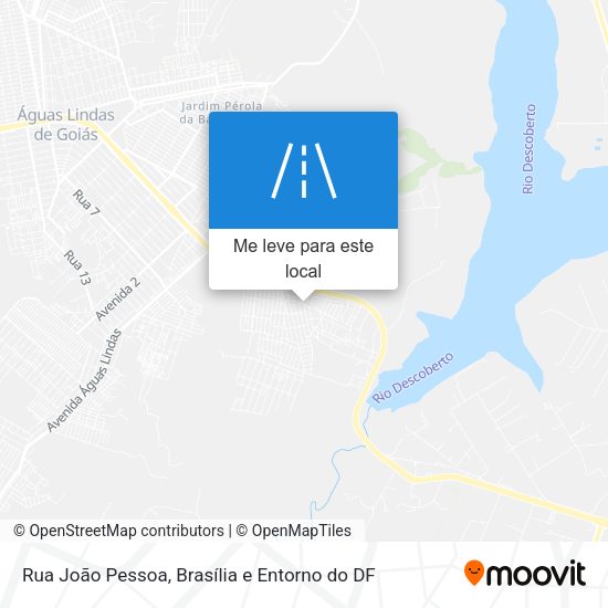 Rua João Pessoa mapa