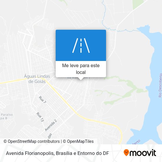 Avenida Florianopolis mapa