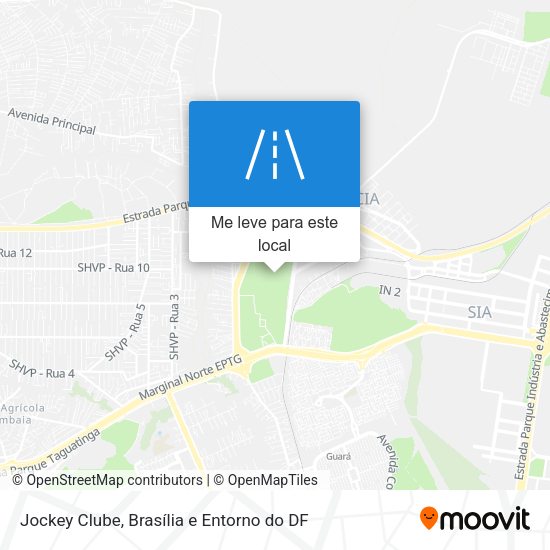 Jockey Clube mapa