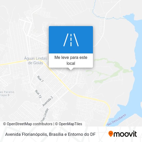 Avenida Florianópolis mapa