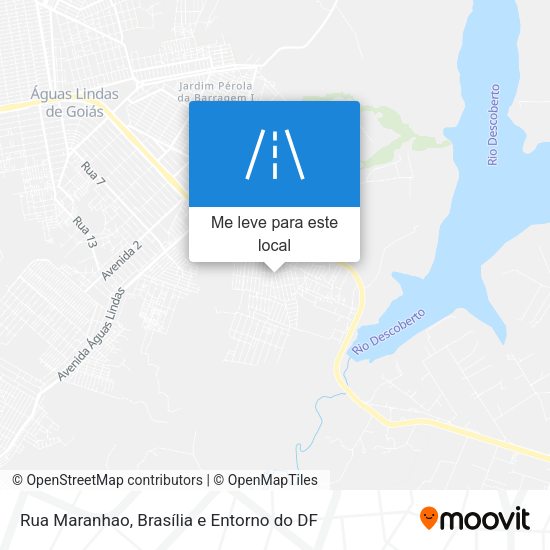 Rua Maranhao mapa
