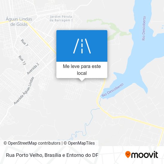 Rua Porto Velho mapa
