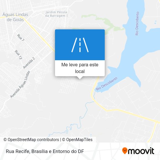 Rua Recife mapa