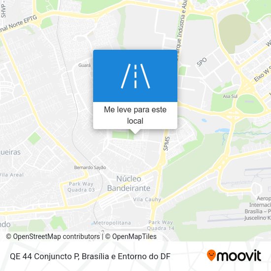 QE 44 Conjuncto P mapa