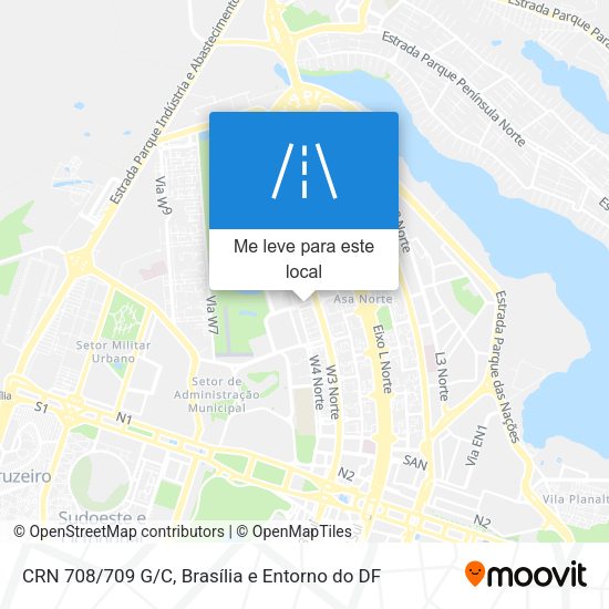 CRN 708/709 G/C mapa