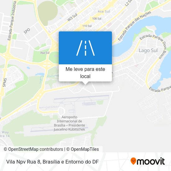 Vila Npv Rua 8 mapa