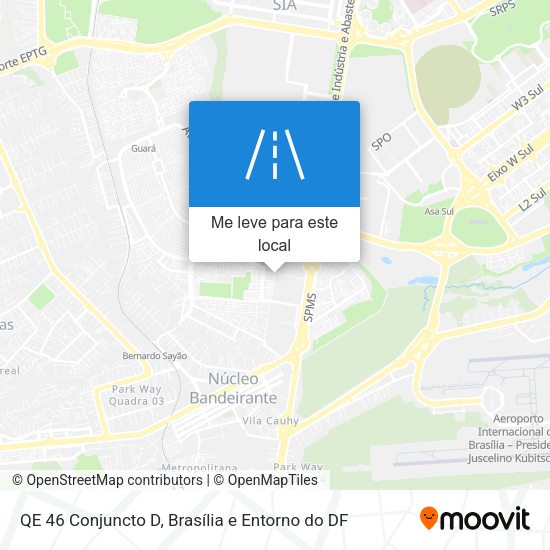 QE 46 Conjuncto D mapa