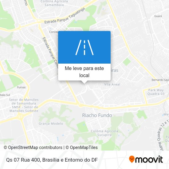 Qs 07 Rua 400 mapa