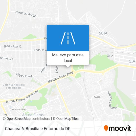 Chacara 6 mapa
