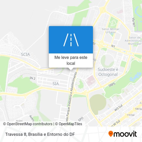 Travessa 8 mapa