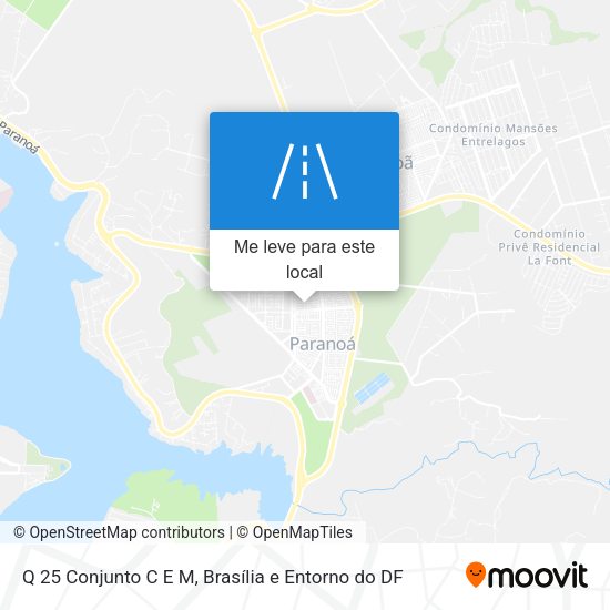Q 25 Conjunto C E M mapa